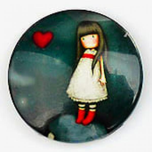 Cabochons Glas 25 mm Modell Nr. 425 Madi